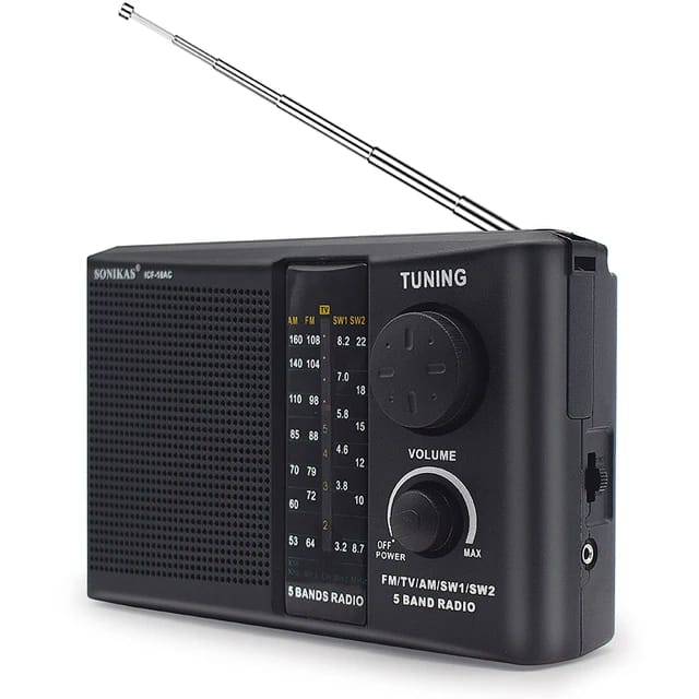 YG-FQ25URT fm radio Support TF/USB Rechargeable & UM-1 battery Mini Radio Handheld Balt  FM Radio For The Elderly