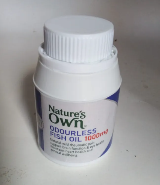 Nature's own odourless hotsell fish oil 1000 mg