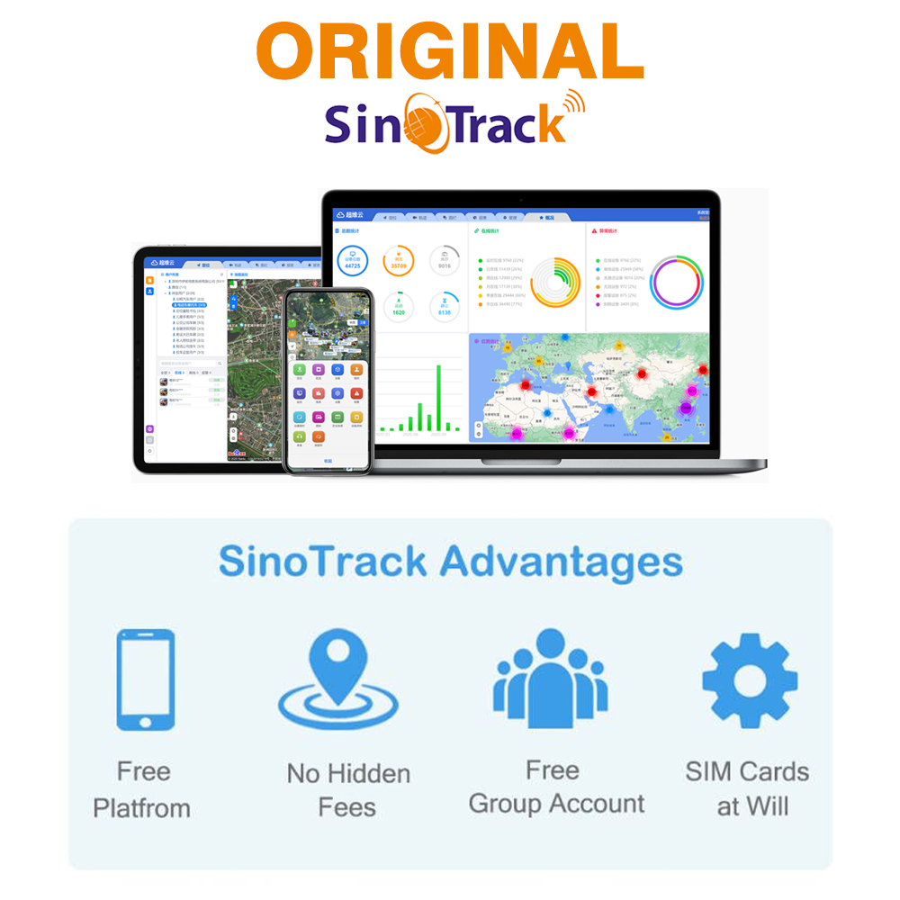 Buy SinoTrack ST-901 Genuine Vehicle GPS Tracker Mini Free GPS