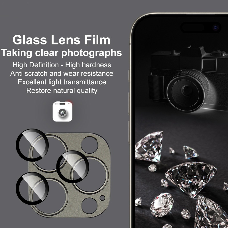 Lenuo for iPhone 12 mini Metal Armor Premium Camera Protector. 
