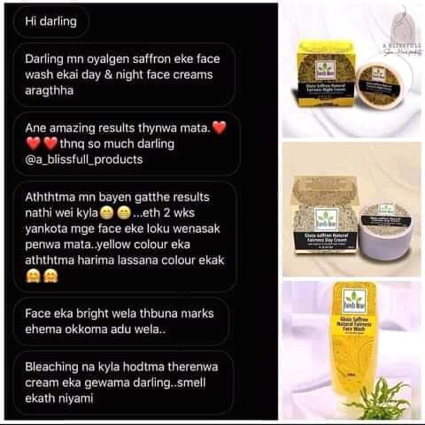 Saffron Natural Fairness Face Wash - 120ml. 