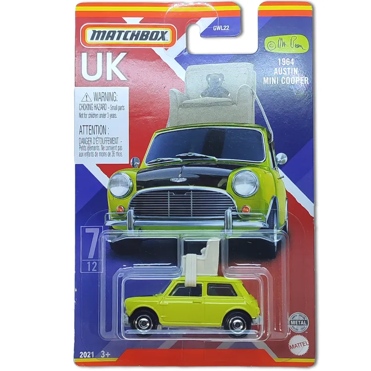 Matchbox UK Series Mr Bean 1964 Austin Mini Cooper