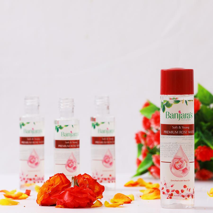 Banjara's Rose Water (120ml). 