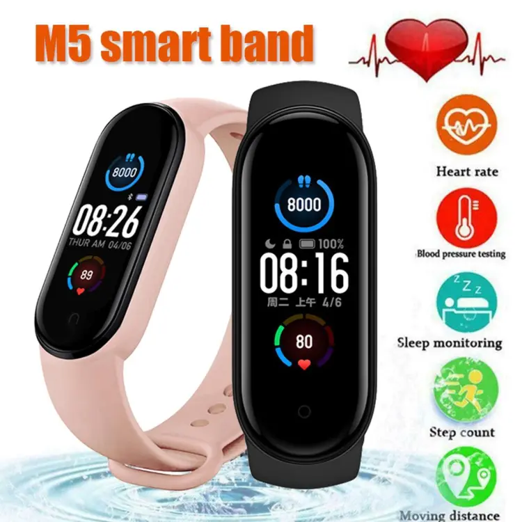 M5 smart best sale band review