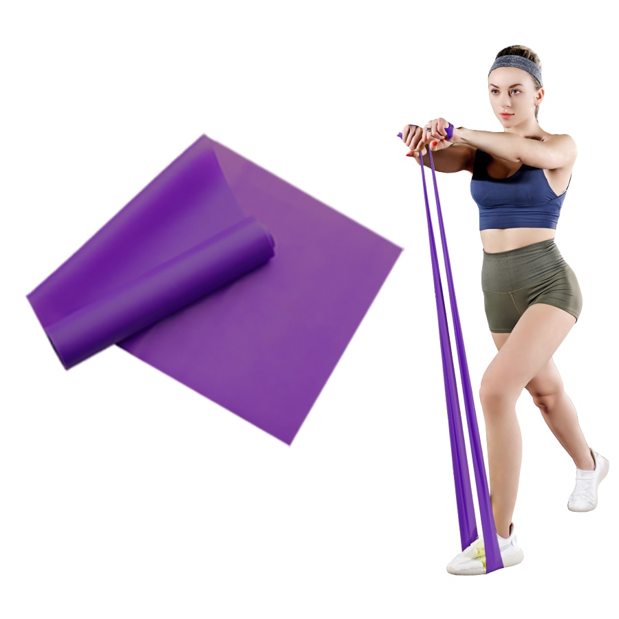 Yoga Pilates Resistance Band Long Training Stretch Bands for