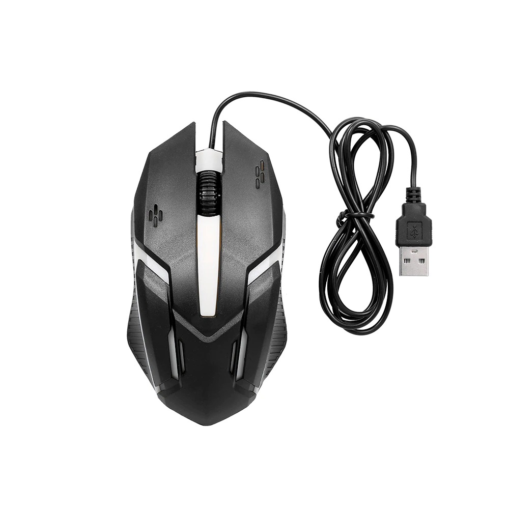 Wired Backlit Mouse Ergonomic Optical Mouse Computer Gaming Mouse Fashion Potable Fast Move Mouse for Laptop Pc. 