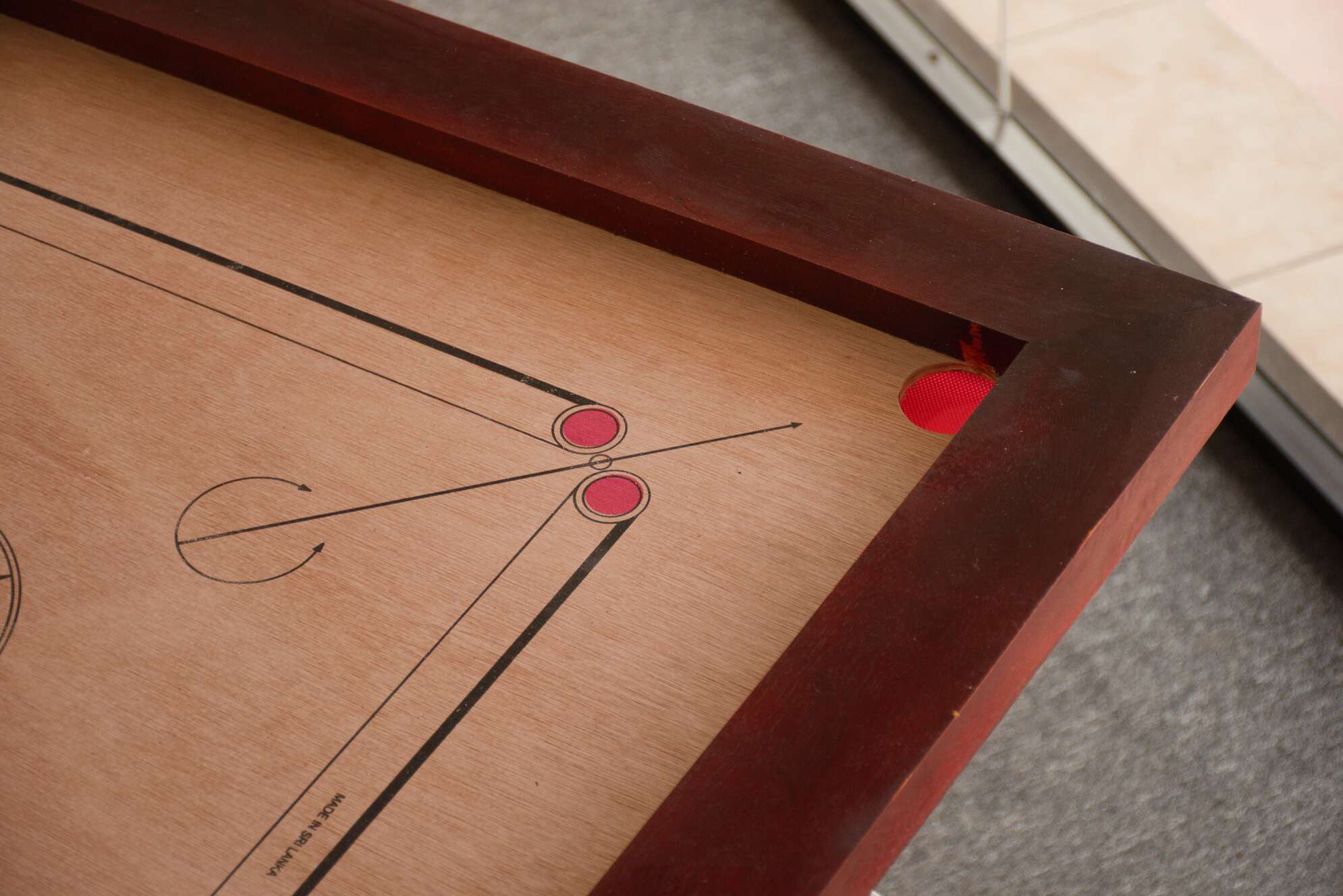 Scan champion carrom board. 