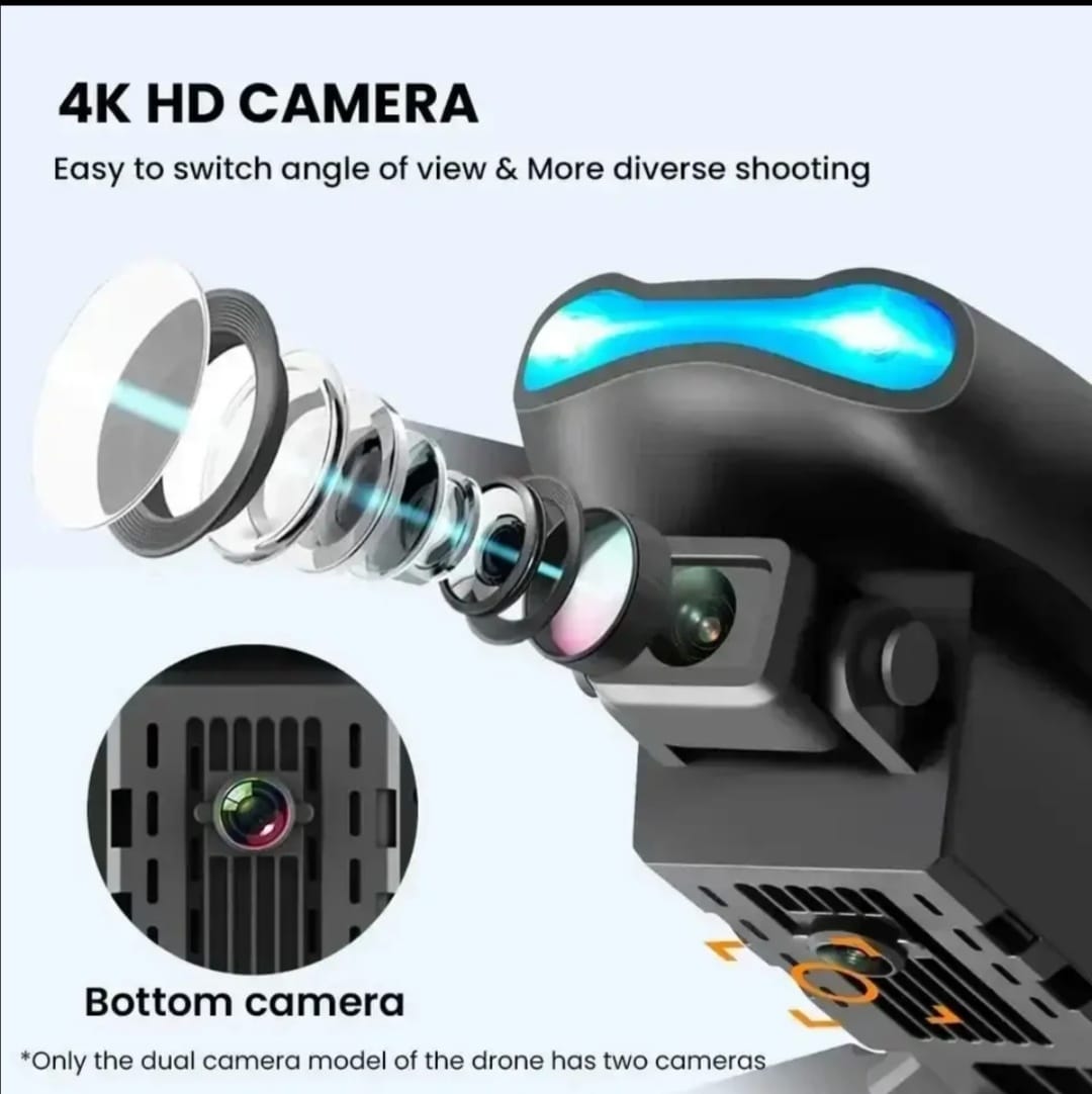 E99 Pro Drone Quadcopter Remote Control Handle Four Axis Aircraft HD 6K Photography UAV Altitude Fixation Helicopter Toys. 