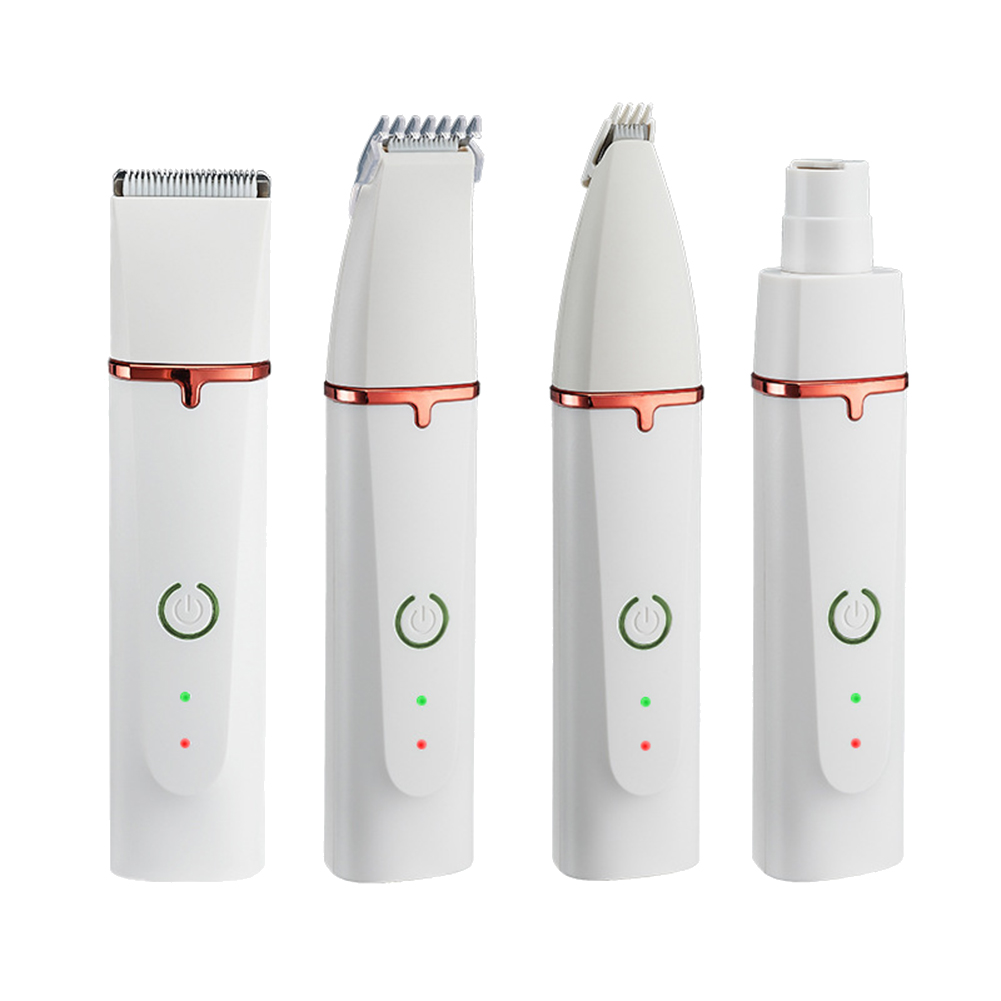 ARELENE Professional Silent Cat Dog Hair Trimmer Paws Nail Grinder Animal Foot Hair Cutter Remover USB Rechargeable Pet Grooming. 