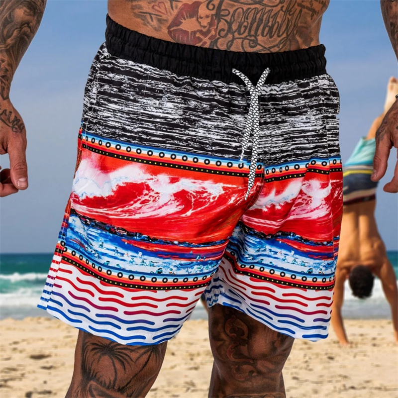 Sea Wave 3D Print Beach Shorts Men Women Fashion Cool Short Pants Summer Casual Comforts Skateboarding Shorts Sport Swim Trunks. 