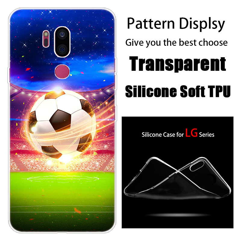 Hot Cool Soccer Football Phone Case For LG G5 G6 Mini G7 G8 G8S V20 V30 V40 V50 ThinQ Q6 Q7 Q8 Q60 K50 W30 Aristo 2 X Power 2 3. 