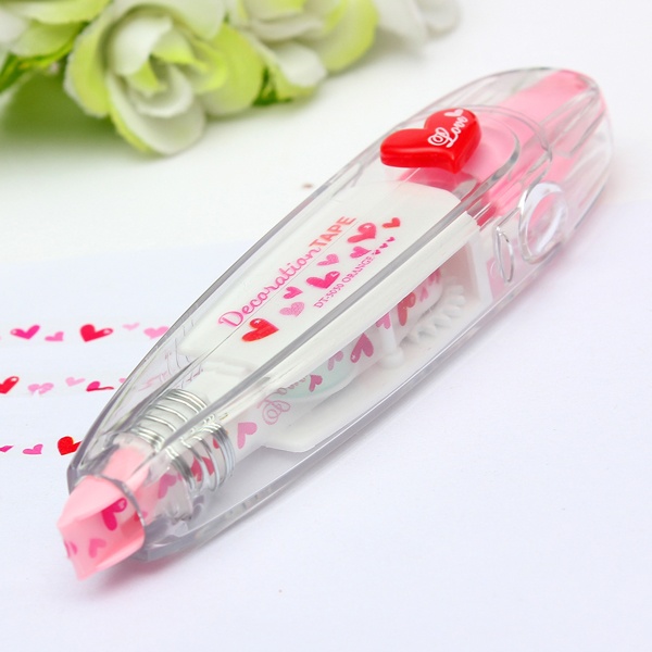 pink correction tape