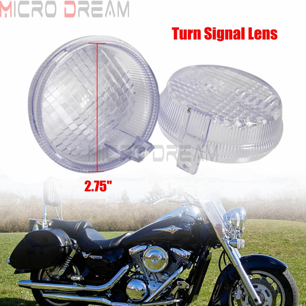 For Honda VTX 1800 Clear Front Signal 