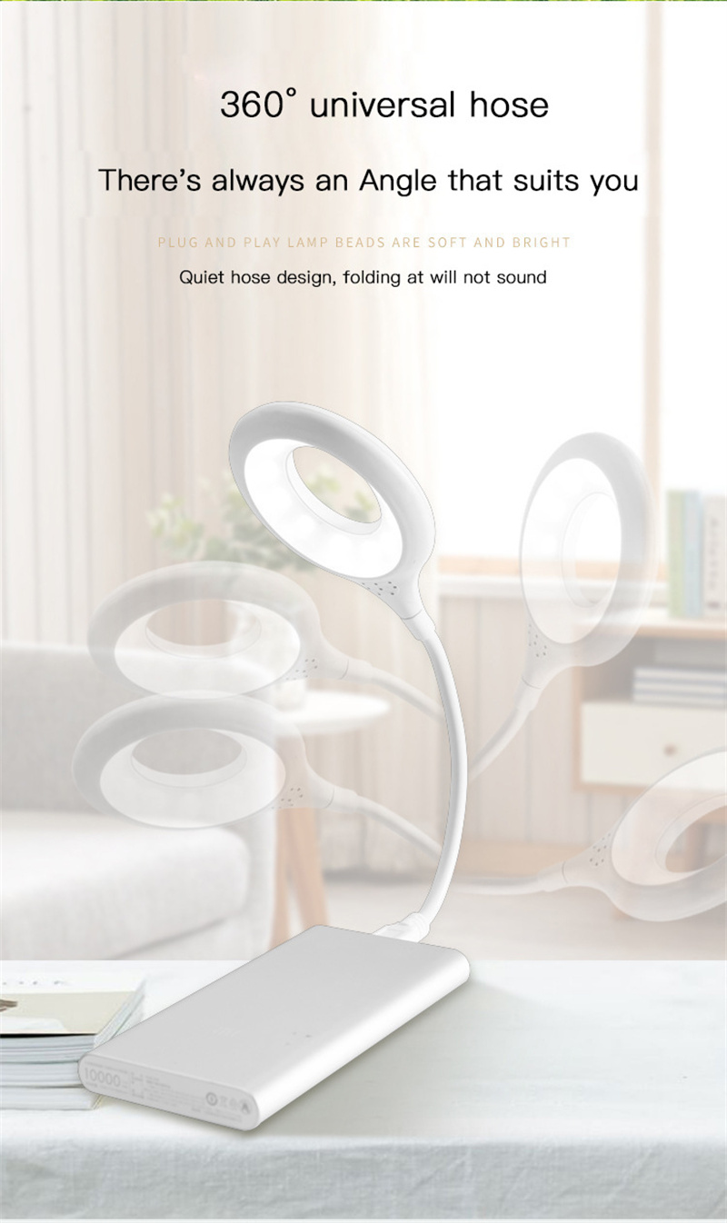 USB Smart Voice Control Super Light, Night Light for Kids, Reading Lights for Children Elderly People to Read in Bed for all use. 