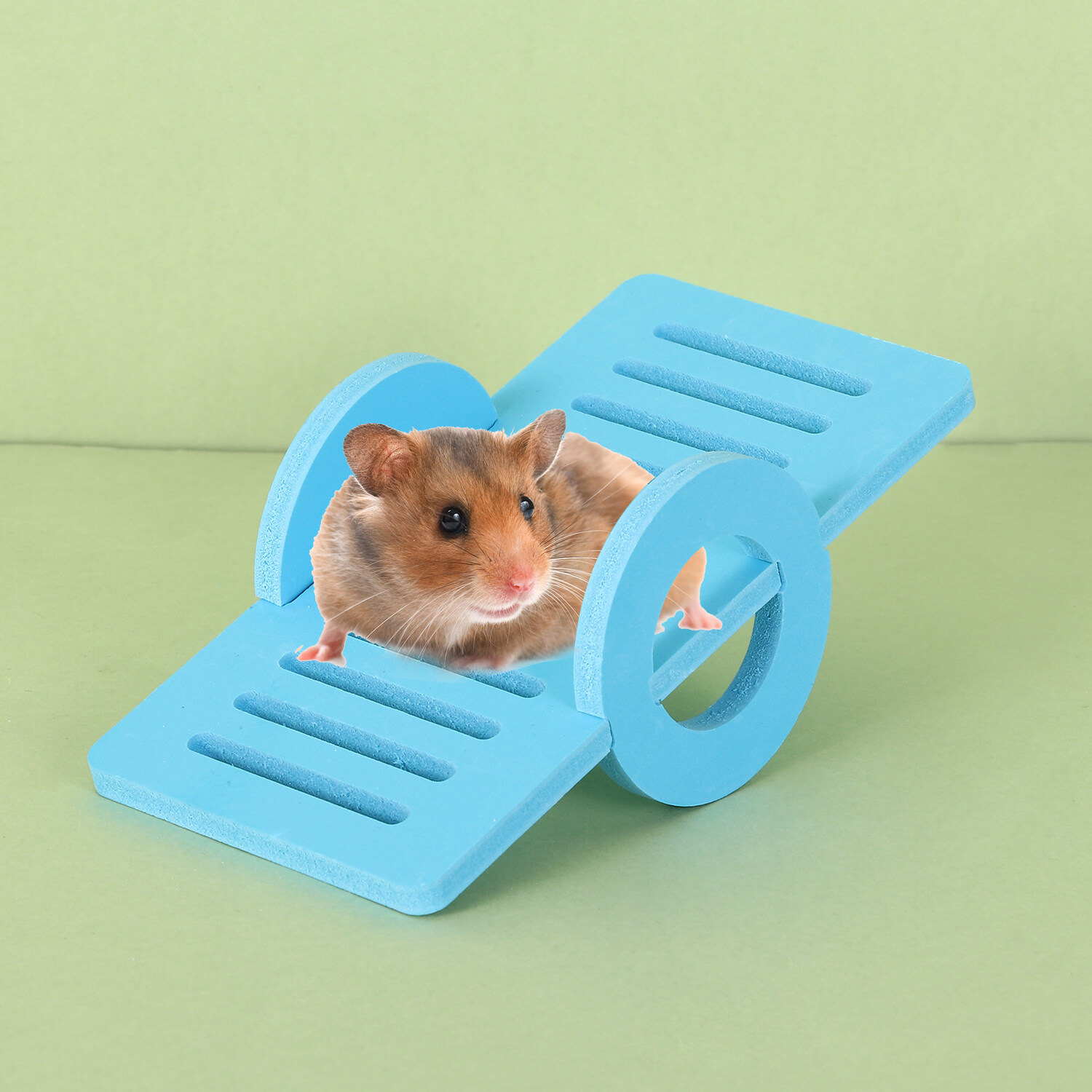 Exercise Play Toys Swing Small Animal Hedgehog Gerbil Hamsters House Pet Sport Exercise Toys Set Rainbow Bridge. 
