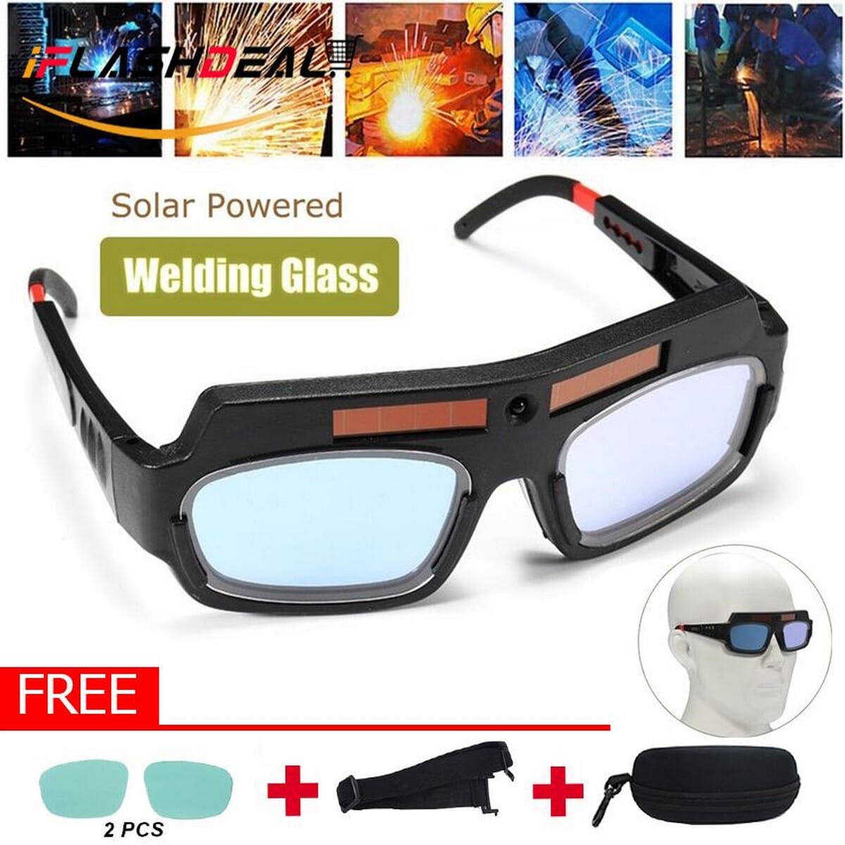 welding eye protection glass