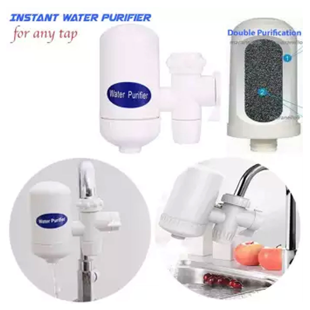 Water Purifier Ceramic Faucet Tap Home Environment Friendly and High Technology. 
