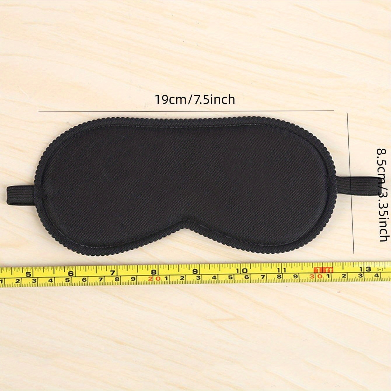 1pc Portable Soft Eye Mask, For Fast Sleeping And Travel, Women's And Men's Blindfold Shade Patch, Perfect For Relaxation And Comfort. 