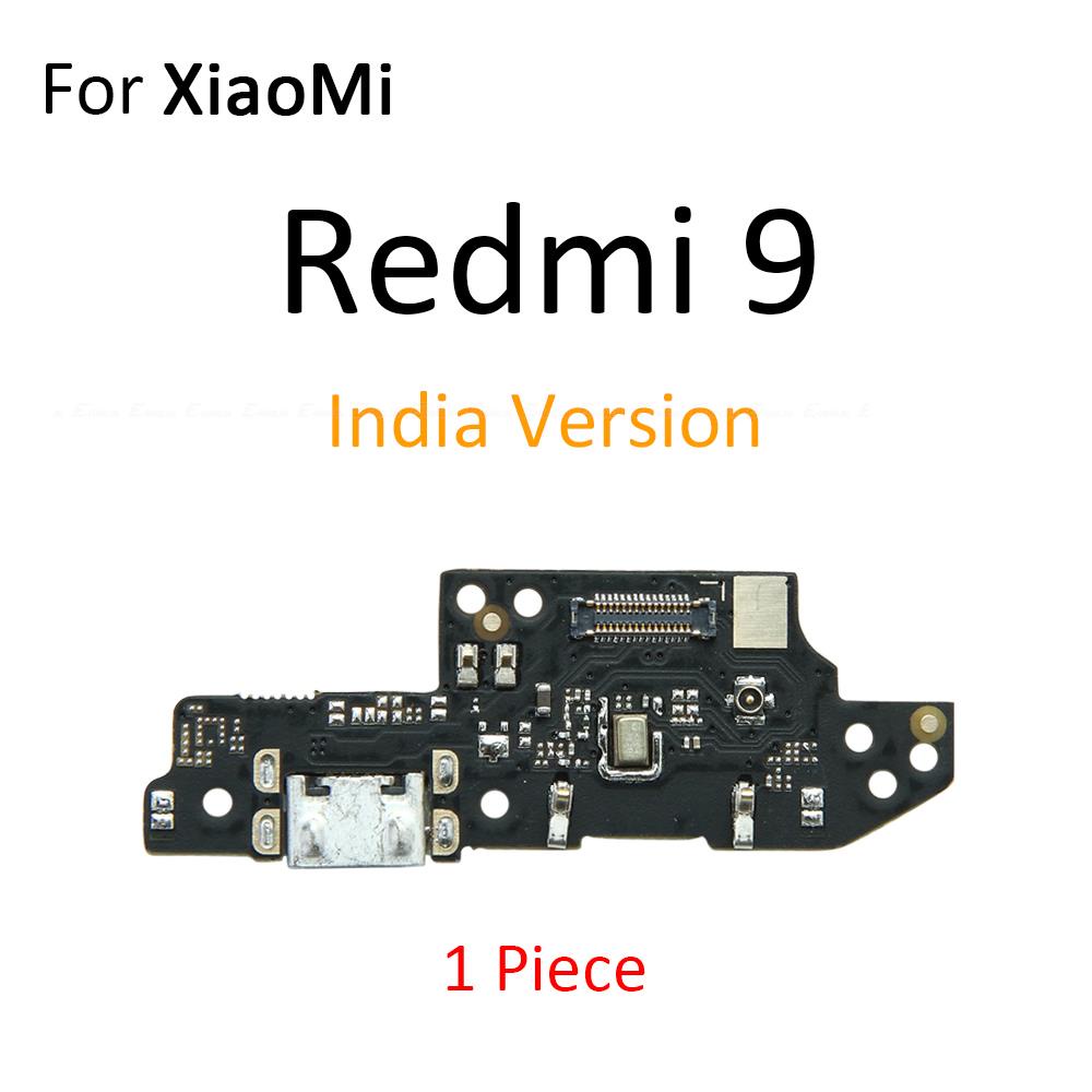 USB Charging Charger Dock Port Board With Microphone Mic Flex Cable Parts For Xiaomi Redmi 9 9i 9C NFC 9A 9T 8 8A 7 7A Power India. 