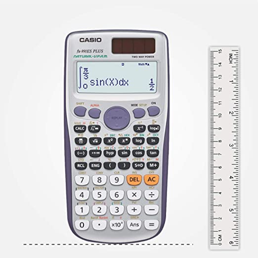 Scientific FX-991ES Plus Calculator 1 Pcs Box New Arrivals For A/L Exams. 