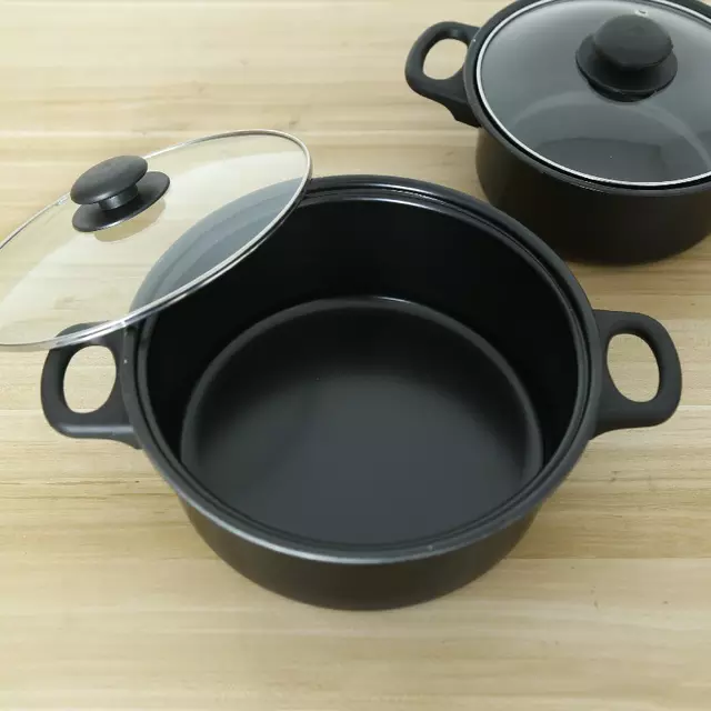 Non-Stick Cookware Set -13 pcs Sauce Pan Set With 6pcs Nonstick Spoon Set Nonstick Fry Pan Nonstick Milk Pot Covered Sauce Pan set 13 Pieces Cookware set 13 Piece Kitchen Ware Set. 