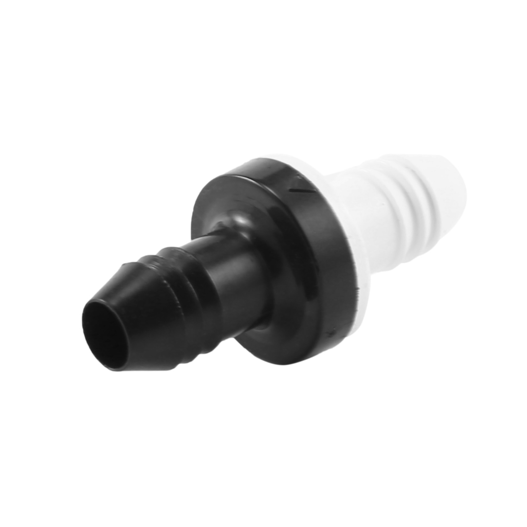JDXHLAU 6Pcs 3/8 Inch 10mm Inline Abs One Way Water Non Return Check Valve for Fuel Gas Liquid Air. 