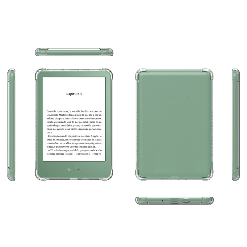 Soft Jelly Case for 2024 Amazon Fire HD8 12th generation HD 8 2022 Tablet Transparent Shockproof Cover 2020 FireHD8 Plus 10th Gen Shell. 