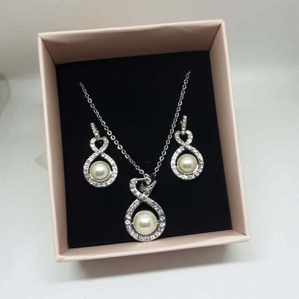 Cherish pearl jewellery set: Buy Online 