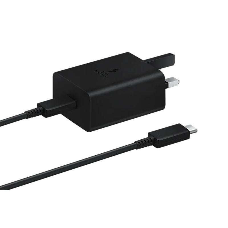 Samsung 45W Super Fast Charger 2.0 (with C to C Cable). 