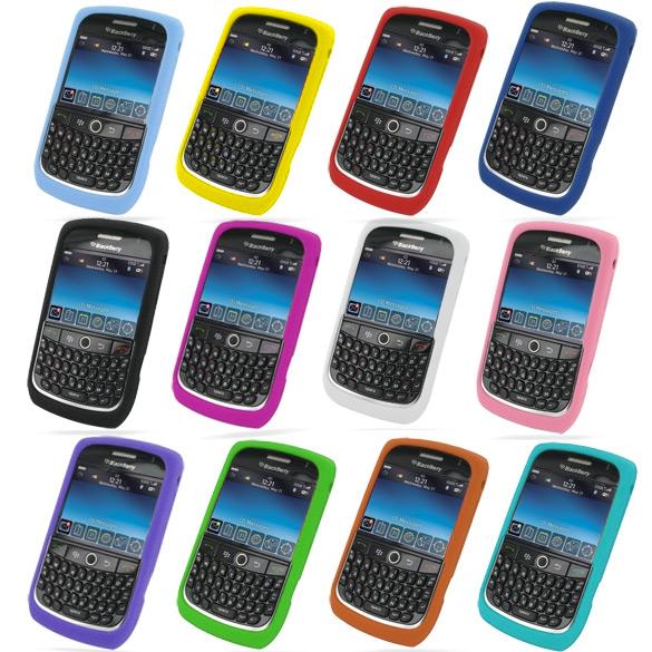 ALLOYSEED 8Pcs Silicone Skin Case for Blackberry Storm 8900... 