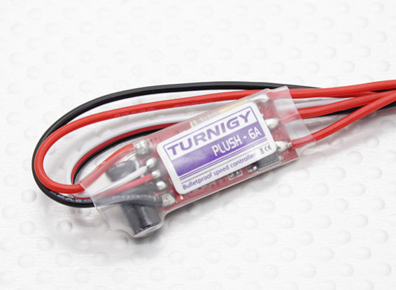 TURNIGY Plush 6A /.8bec/6g Electronic Speed Controller. 