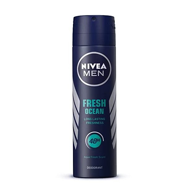 NIVEA Men Fresh Ocean 48H Protection Deodorant Body Spray Daraz.lk
