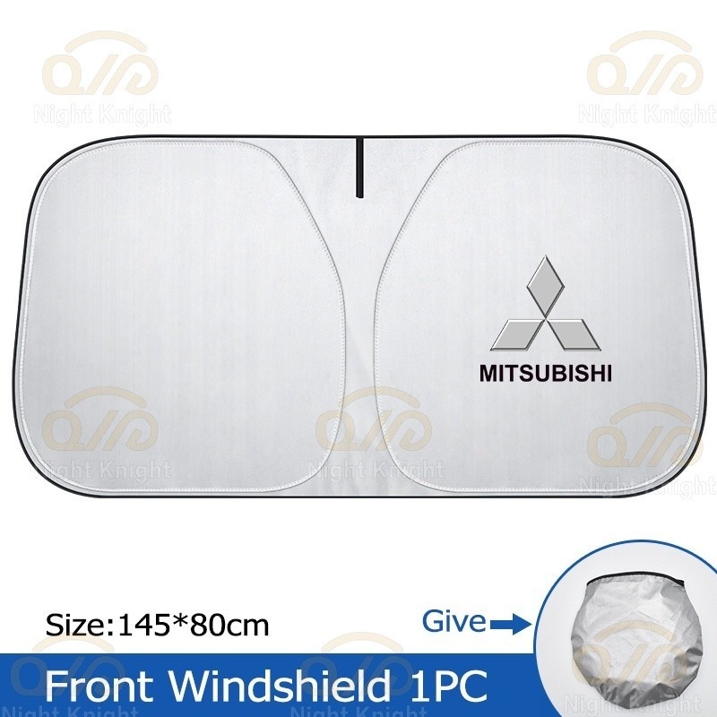 Car Window Sun Shade Windshield Visor Car Accessories For Mitsubishi Triton Outlander Mirage ASX Lancer EVO PAJERO GRANDIS GALANT Xpander. 