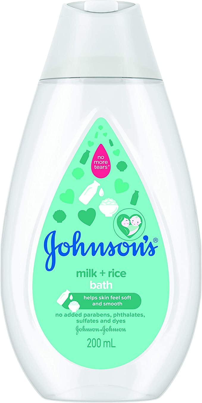 Johnson milk hot sale rice bath