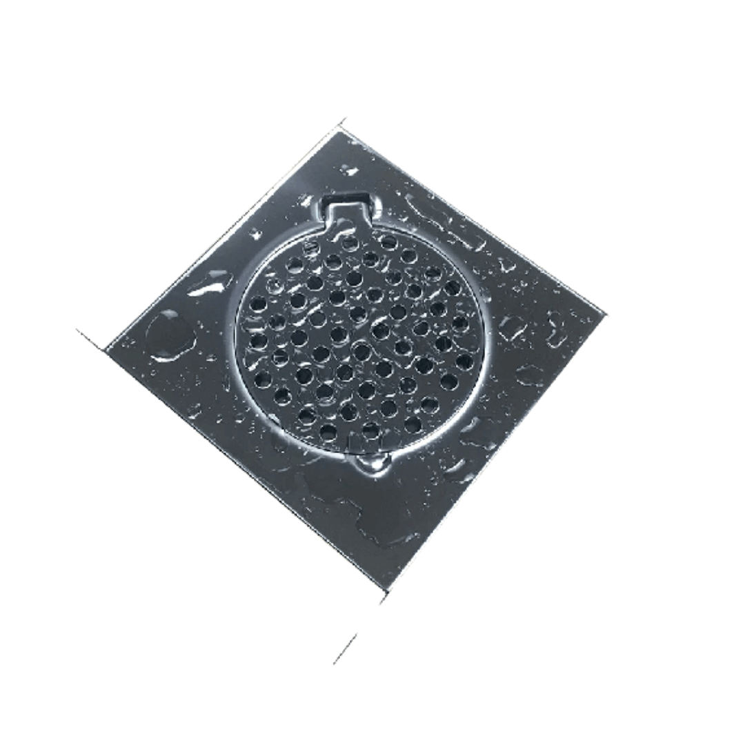 Bathroom floor water drainer, Gully Cover for bathroom, floor water ...