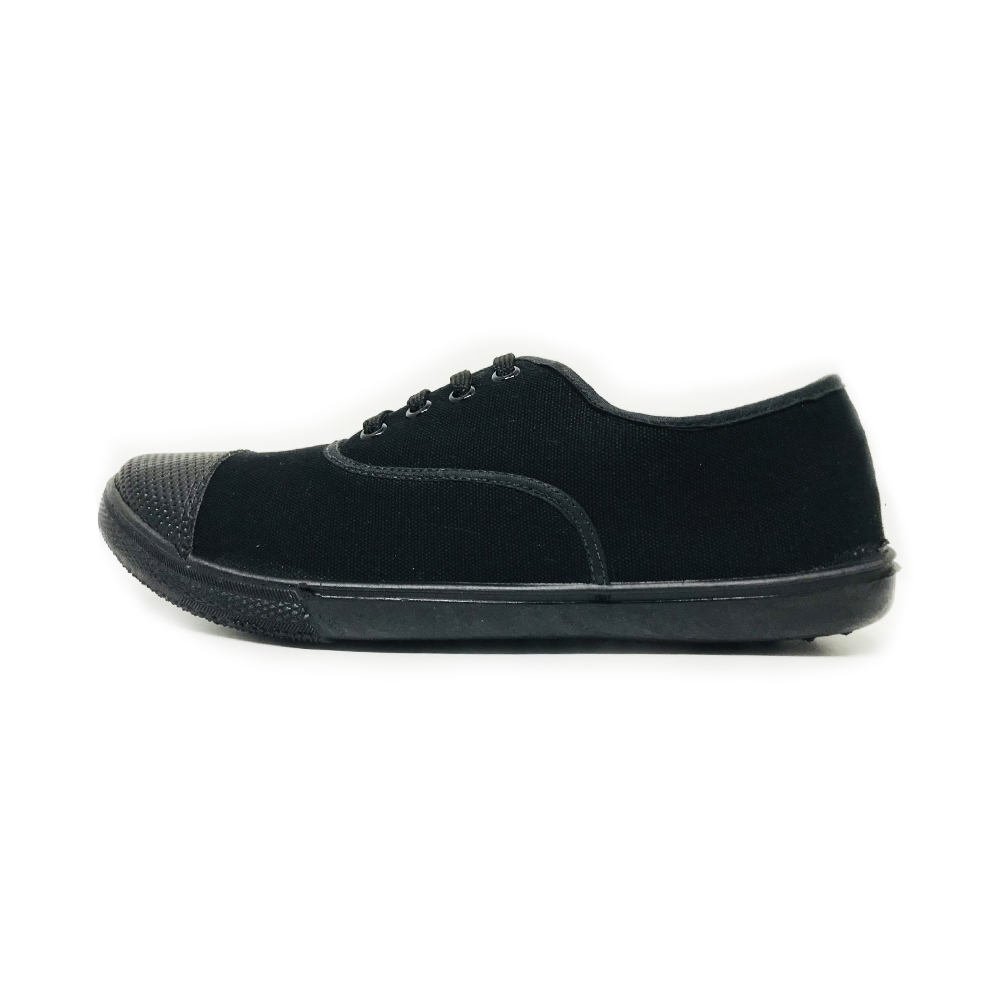 Bata canvas shop shoes black