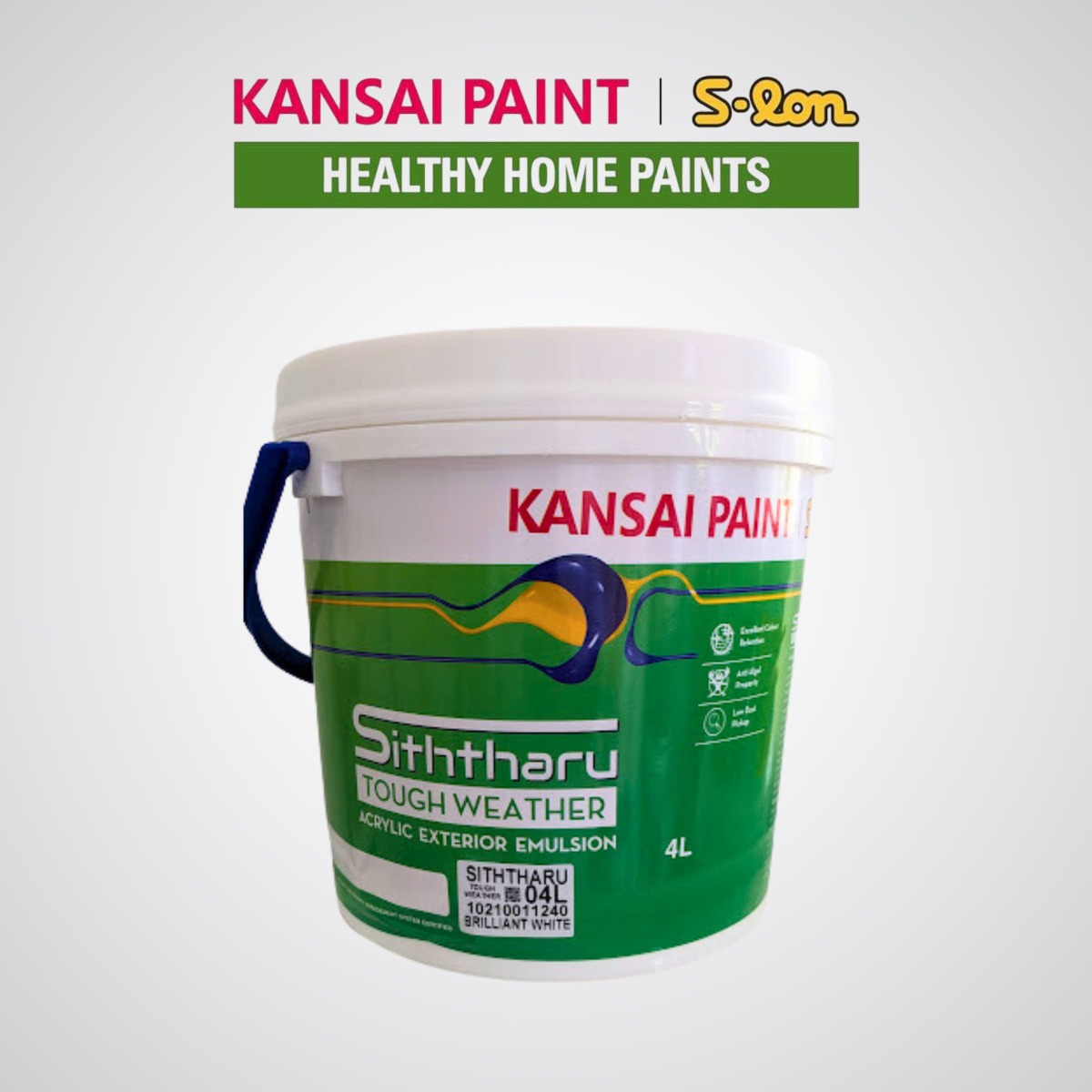 Kansai S Lon Siththaru Tough Weather Acrylic Exterior Emulsion Brilliant White