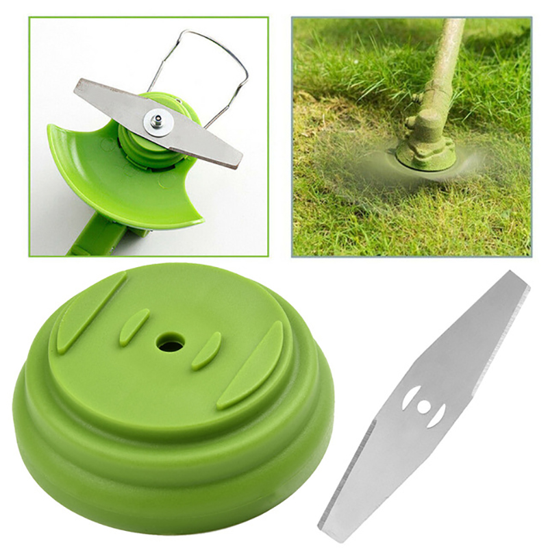 1 Set Garden Grass Trimmer Part Power Tool For Electric Cordless Replacement Strimmer Durable High Quality Blade Base Plastic Cover Fengshi