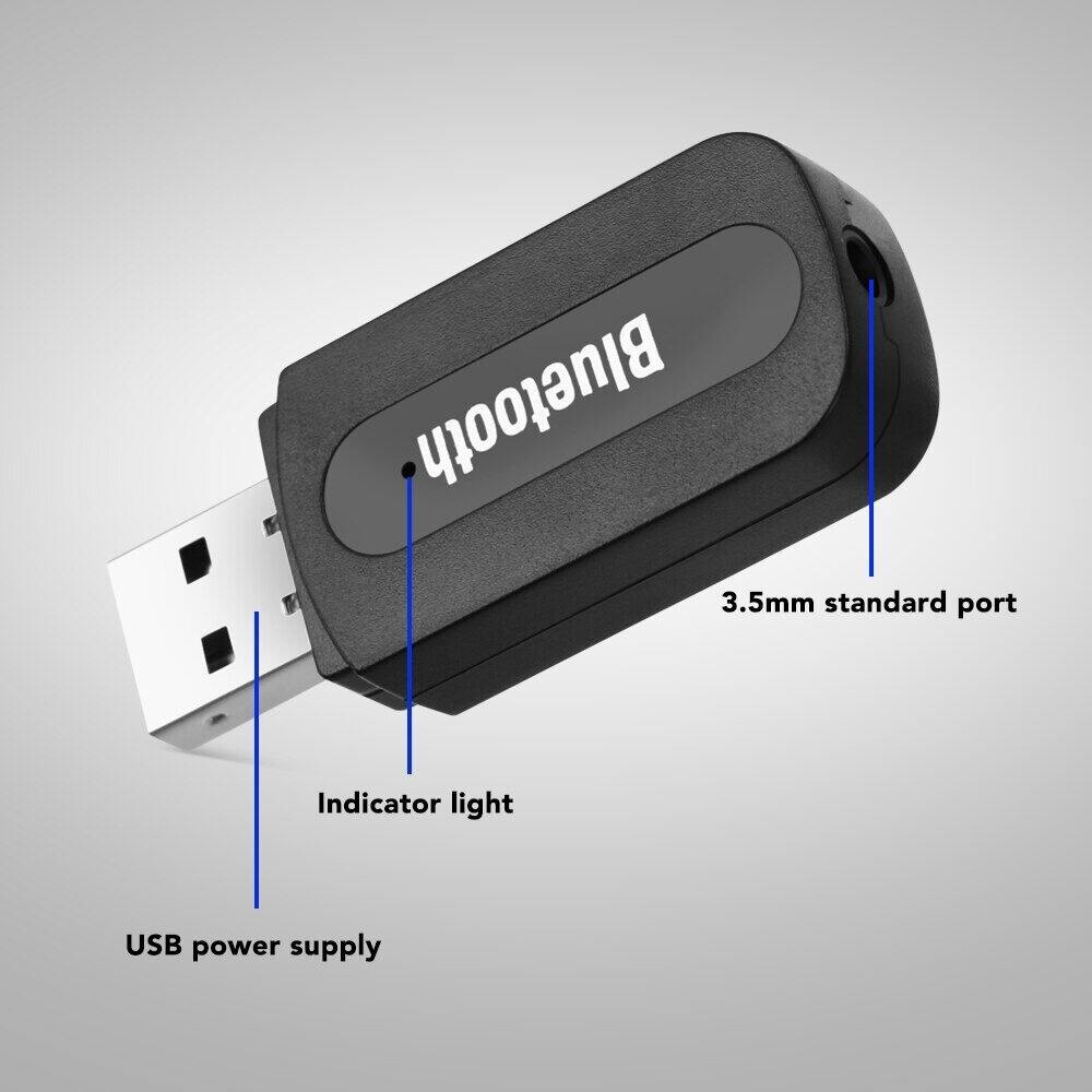 Wireless Music Receiver YET-M1  USB Bluetooth Music Receiver  Bluetooth Music Reciever. 