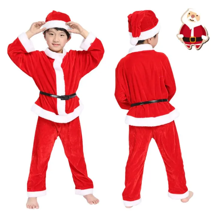 Santa claus costume hot sale for kids