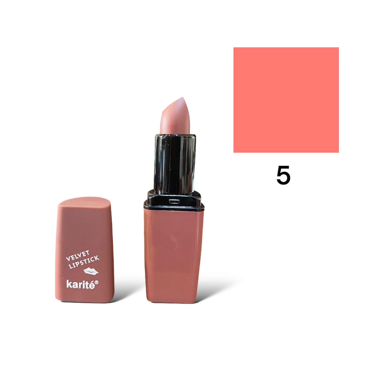 Karite Velvet Lipstick Waterproof for Women. 