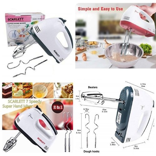 scarlett england hand mixer
