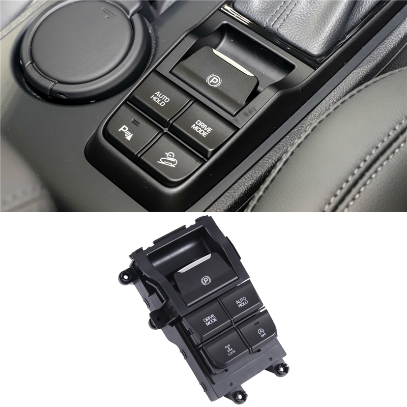 93300-D3000 Handbrake Switch Car Console Floor Switch Complete for 2015+ 93300-F8050. 