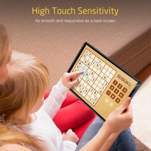 Tempered Glass Screen Protector for iPad Air 2 Anti-Scratch Full Coverage HD Clear Film. 