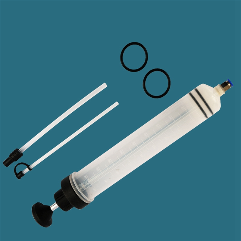 Car Oil Fluid Extractor Siphon Pump Brake Fluid Syringe Pump Auto Manual Suction Vacuum Fuel Hand Pump 500Ml. 