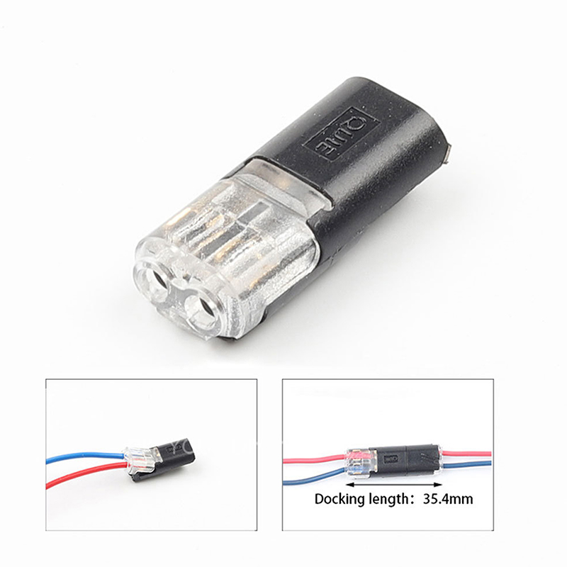 10PCS 2 Pin Way Plug Car Waterproof Electrical Connector Wire Cable Automotive Creek. 