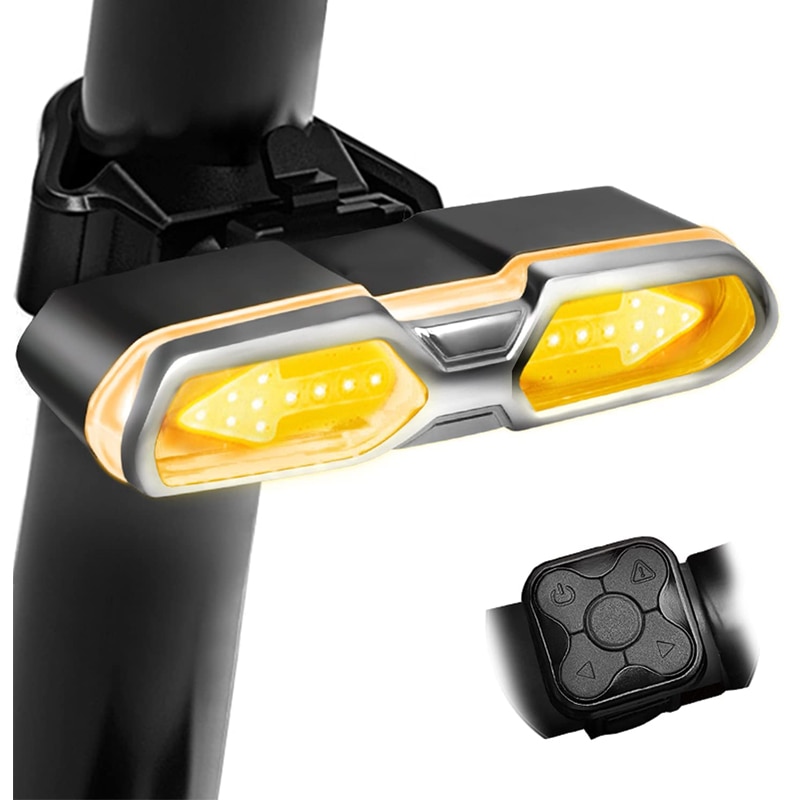 ampulla rechargeable bike tail light