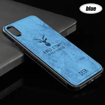 3 Colors Cloth Deer Texture Soft Phone Case Cover For Iphone 11 Pro Max Blue Buy Sell Online Best Prices In Srilanka Daraz Lk