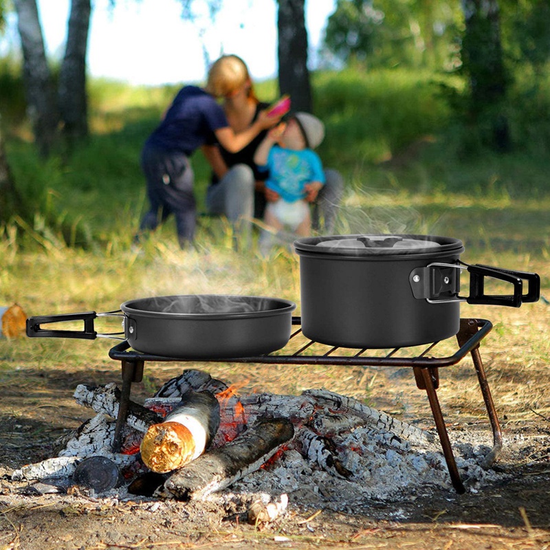 portable camping skillet