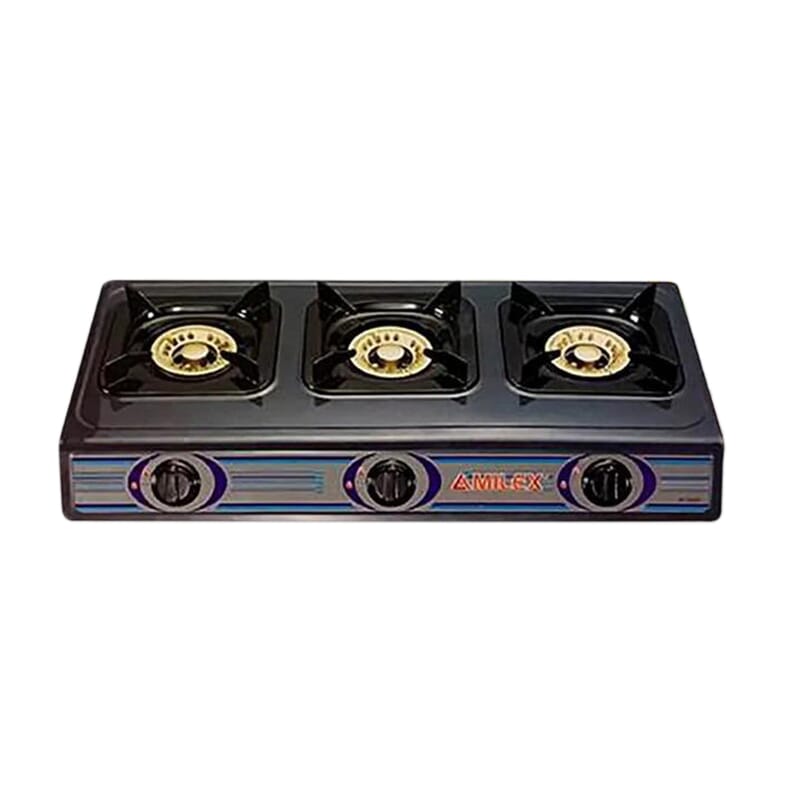 Amilex Nonstick 3 Burner Gas Stove Daraz.lk